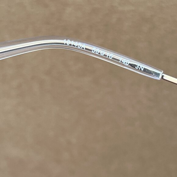 Michael Kors sunglasses brown mirror gold rimless Mk1151 Manchester Oval NWT NEW - Picture 10 of 13